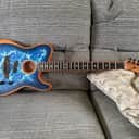 Fender California Mod Shop Acoustasonic Telecaster 2025 - Blue Paisley - RARE