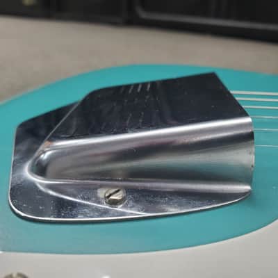 Silvertone model 1413L Vintage "1964-65" Turquoise image 7