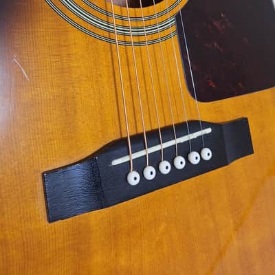 Epiphone AJ200SCE Advanced Jumbo Vintage Sunburst Gloss image 4