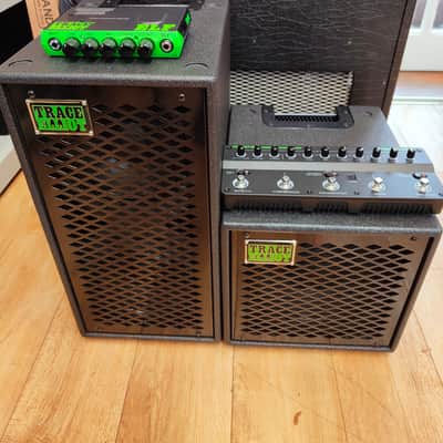 Trace Elliot Elf Bass Head, 1 x 10 Cab, 2 x 8 Cab, Transit B Pre-amp and Effects Pedal image 1