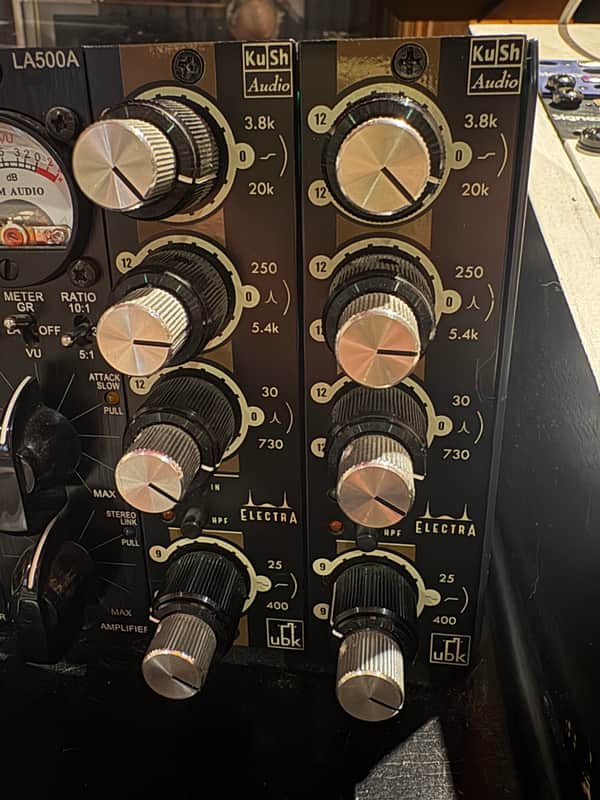 2x Kush Audio Electra 500 Series EQ Module 2010s - Black image 1