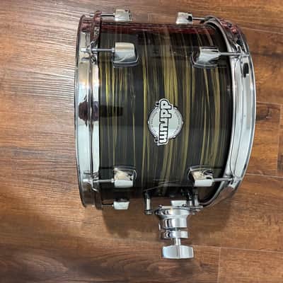 Ddrum Dominion  - Brushed Olive Metallic 12” x 8” rack tom image 1