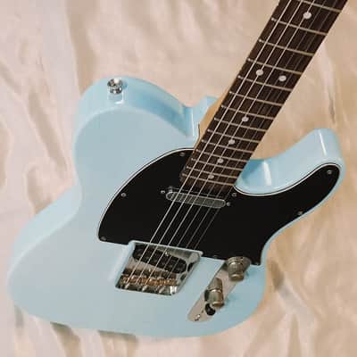 Belle Guitars Teg Workhorse - Faded Sonic Blue image 12