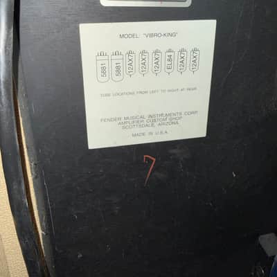 Fender Vibro-King 1994 - Blonde image 7