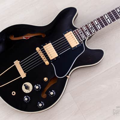 1979 Gibson ES-345 TDW Vintage Semi-Hollow Guitar Walnut, Near-Mint w/ T Tops & Case, 1 11/16" Nut image 1