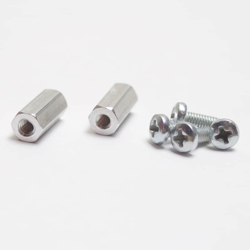Standoffs and Screws (Pairs) - Length: 11mm, Width: 4.5mm, Thread: M2.5 image 1