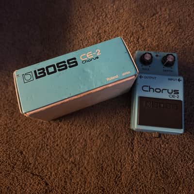 Boss CE-2 Chorus (Green Label) 1984 - 1988 W/ Original Box & Power Supply image 4