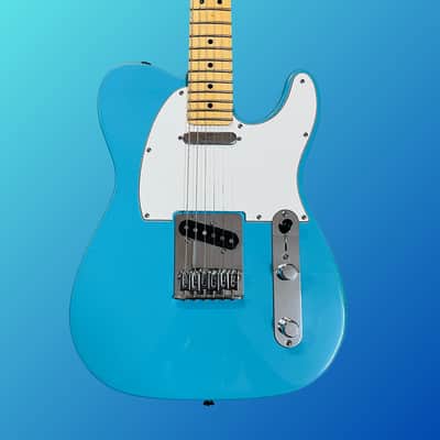 Fender American Professional II Telecaster with Maple Fretboard 2020 - Present Miami Blue image 1