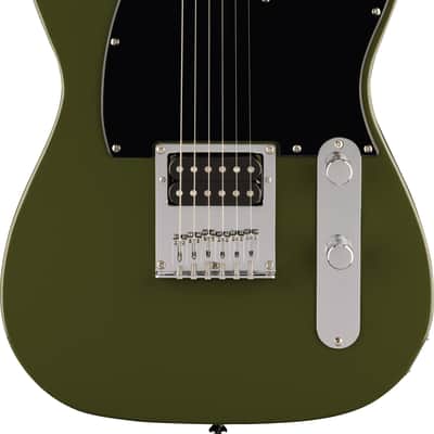 SQUIER - Squier Sonic Esquire H  Laurel Fingerboard  Black Pickguard  Olive - 0373551576 image 3