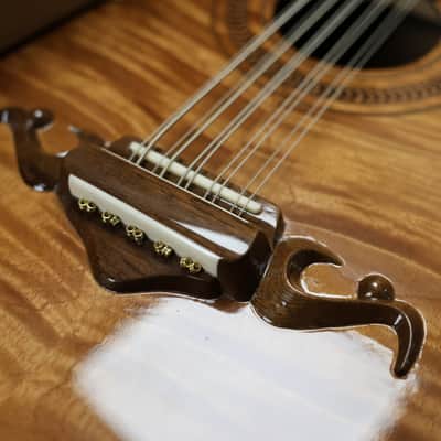Tarazco Premium Series Hand Crafted Single Cuerno Bajo Quinto Natural image 10