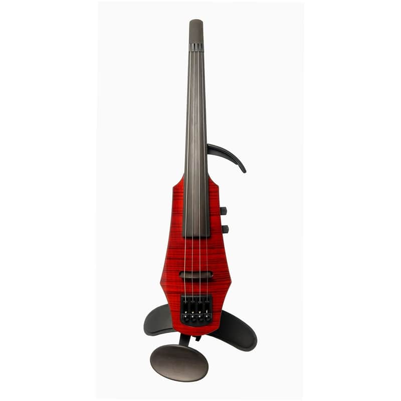 NS DESIGN WAV4 Electric Violin 4 Transparent Red image 1