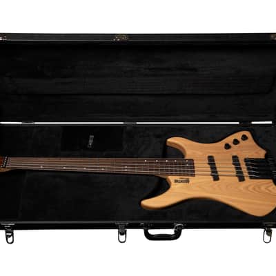 BootLegger Guitar Absinthe 5 String Bass 2025 - Matte Oil EMG Active image 13