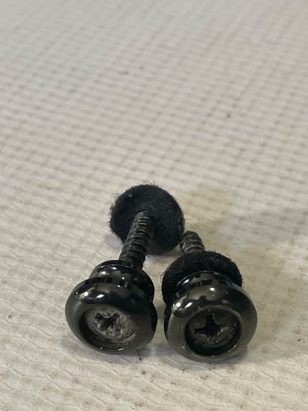 2010's Era Indonesian Ibanez RG & S Series Black Strap Buttons image 1