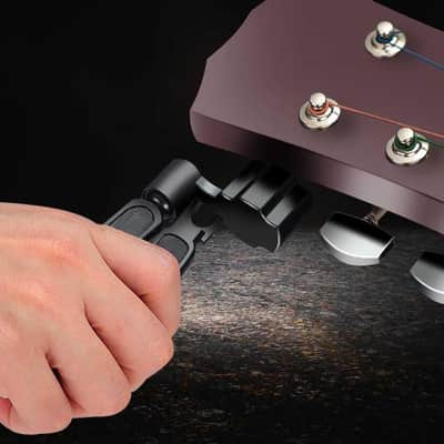 Guitar String Winder Cutter Pin Puller - 3 In 1 Multifunctional Guitar Maintenance Tool/String Peg Winder + String Cutter + Pin Puller Instrument Accessories (Style-A) image 3