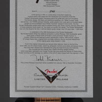 Fender Custom Shop 50th Anniversary '54 Masterbuilt Todd Krause Stratocaster - 2 Tone Burst image 11