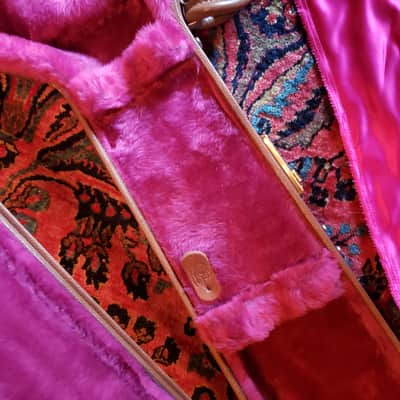 1990s Gibson USA SG Pink Blanket Hardshell Case, TKL Canada Hardcase image 11