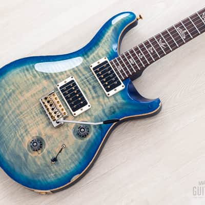 2012 Paul Reed Smith Custom 24 Trem Faded Blue Burst w/ Case image 1