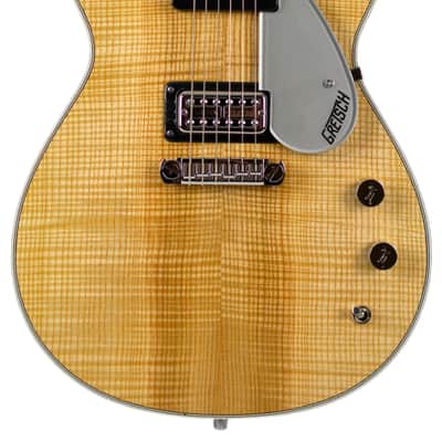 New Gretsch Custom Shop Henrichsen Masterbuilt True Timbre G6128-CS '62 Flame Ash Oil Finish w/Silver Sparkle Binding #UC25013834 image 3