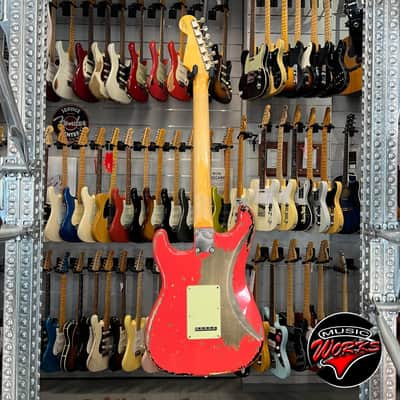 Fender Custom Shop 1963 Stratocaster Landau Fiesta Red image 8