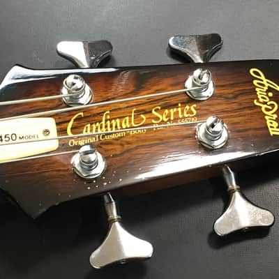 Aria Pro II CSB-450 Cardinal Series Bass Medium Scale early 80s Thru-neck Brown image 22