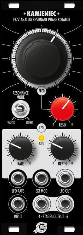 XAOC FACEPLATES BLACK PANEL-Kamieniec : BRAND NEW :  [DETROIT MODULAR] image 1