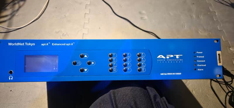 Audio Processing Technology Worldnet Tokyo 2000 - Blue Aluminum image 1
