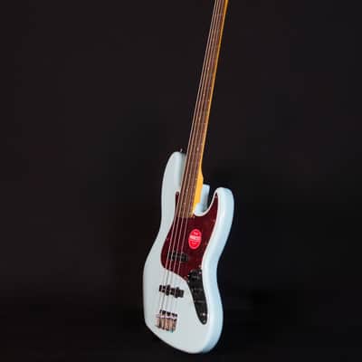 Squier Classic Vibe '60s Jazz Bass, Laurel FB, Daphne Blue image 6