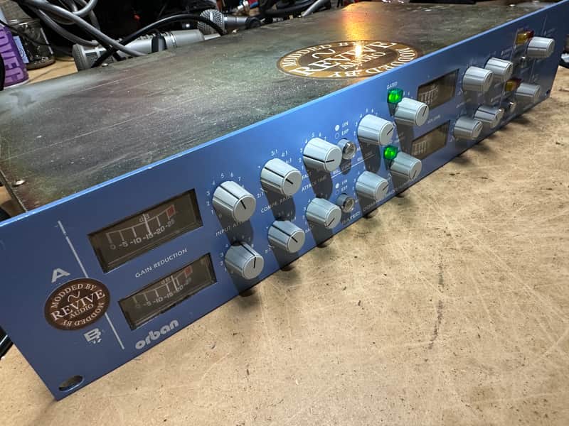 Orban 424A Revive Audio Modded Stereo Compressor Limiter Gate - NICE! image 1