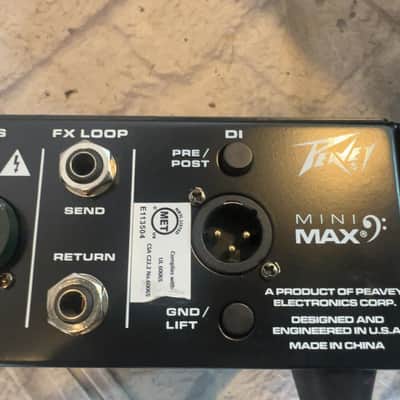 Peavey Mini Max Bass Amp Head imagen 10