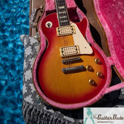 1980 Tokai Reborn Old LS-100 - '58 Cherry Sunburst Les Paul Clone - w Original "Lifton Cali Girl" Hardshell Case - Pro Set Up w Perfect Frets image 2