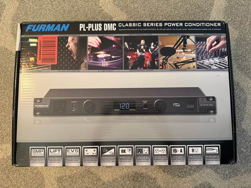 Furman PL-PLUS DMC Power Conditioner with Voltmeter/Ammeter