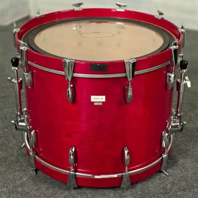 Used Vintage Pearl BLX 6pc Drum Set Sequoia Red - Very Good image 5
