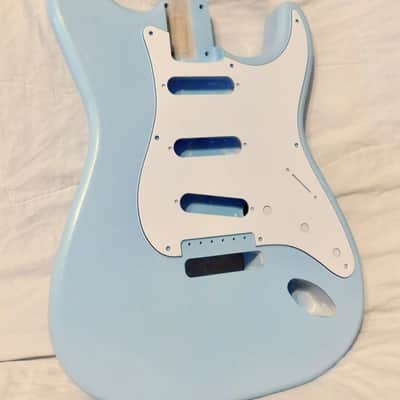 Nitro Lacquer Aged Reliced S-Style or T-Style Vintage Custom Guitar Body image 16