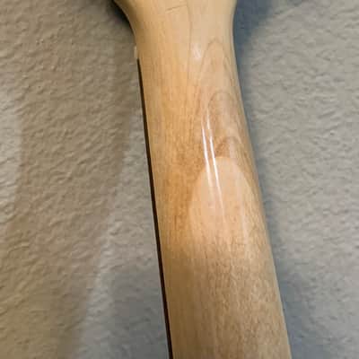 Vorson FLPUK-2 LP-Style Electric Ukulele with Gig Bag, Flame Maple image 5