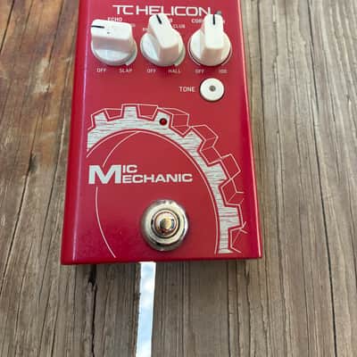 TC Helicon Mic Mechanic 2 2017 - 2021 - Red vocal processor recording Studio echo delay image 2