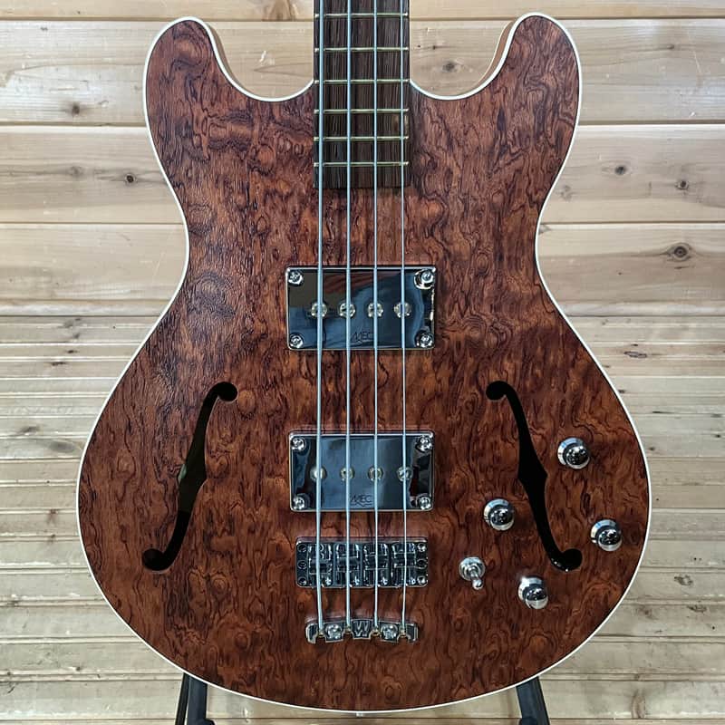 Warwick Masterbuilt Star Bass II Bubinga 4-String Electric Bass - Natural Transparent Satin Bild 1