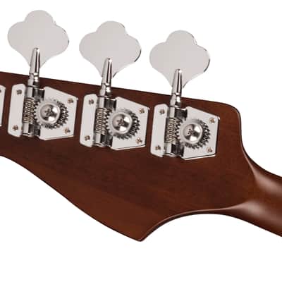 Fender Kingman Acoustic Electric Bass Guitar with Bag, Shaded Edge Burst Finish image 6