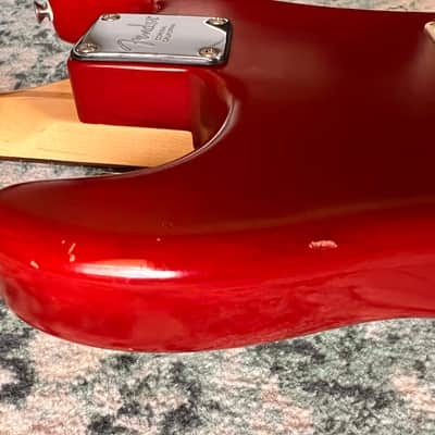 2007 Fender Highway One Stratocaster in Midnight Wine Transparent finish (Made in USA) image 16