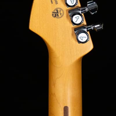 Fender American Ultra Luxe Stratocaster Maple Fingerboard Plasma Red Burst (568) image 6