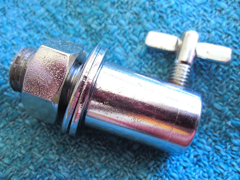 Bass Drum Leg Spur Mounting Bracket - Vintage image 1