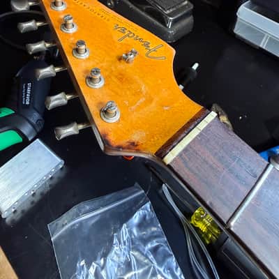 Fender Stratocaster 1963 - Body only refin image 9