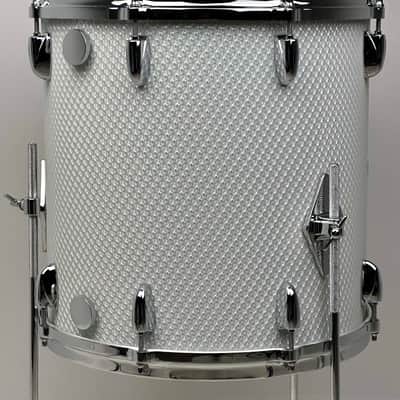 Gretsch 20/12/14/5.5x14" USA Custom Drum Set - 3D Moire w/ Vintage Build image 22