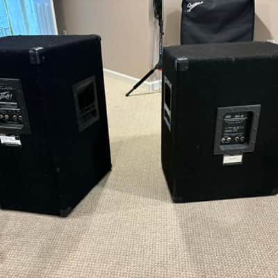 A Pair of Peavey SP 15M 90's - Black image 4