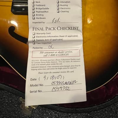 Gibson ES-339 with Dot Inlays 2007 - 2014 - Antique Vintage Sunburst PLEK’d image 4