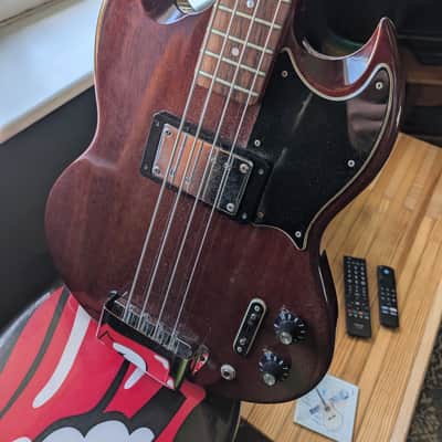 Gibson EB-4L Long Scale 1972 - 1979 - Cherry image 7