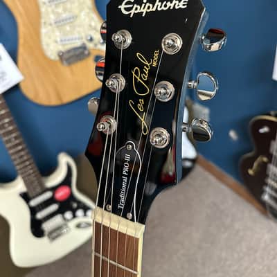 Epiphone Les Paul Traditional Pro-III 2019 - Pelham Blue image 4