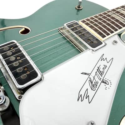 2021 Gretsch Custom Shop G6120 Masterbuilt Stephen Stern - Aged Sherwood Green Metallic - Trades image 10