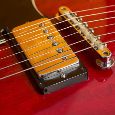 Gibson  Trini Lopez Standard Semi-Hollow Body Electric Guitar (1967), ser. #330204, original black hard shell case. image 18