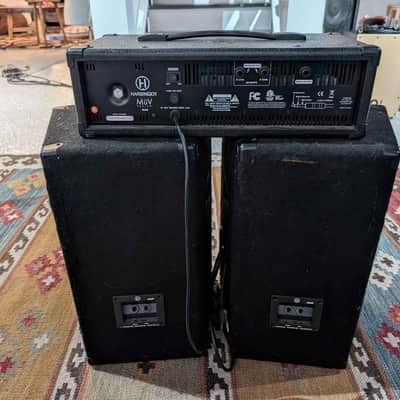Harbinger M60 60W, 4-Channel Compact Portable PA with 10" Speakers image 2