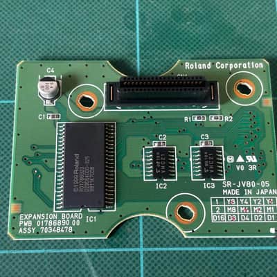 Roland SR-JV80-05 World Expansion Board 1990s - Green image 2